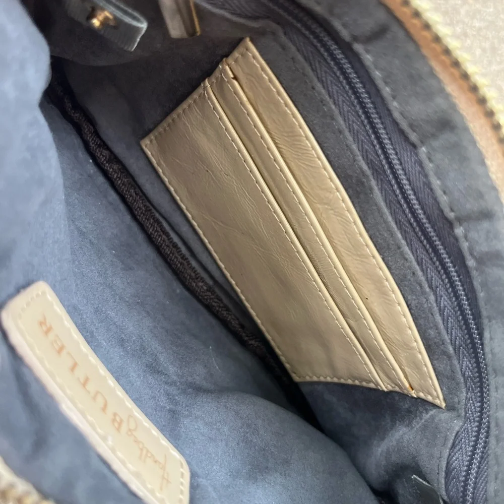 Handbag Butler cream colored